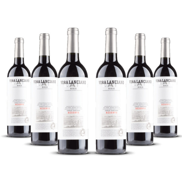 Bodegas LAN Rioja Viña Lanciano Reserva 2020er Rioja (6 x 0,75l)