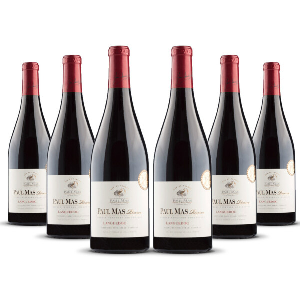 Domaine Paul Mas AOP Languedoc Rouge Réserve 2024er Süd-Frankreich (6 x 0,75l)