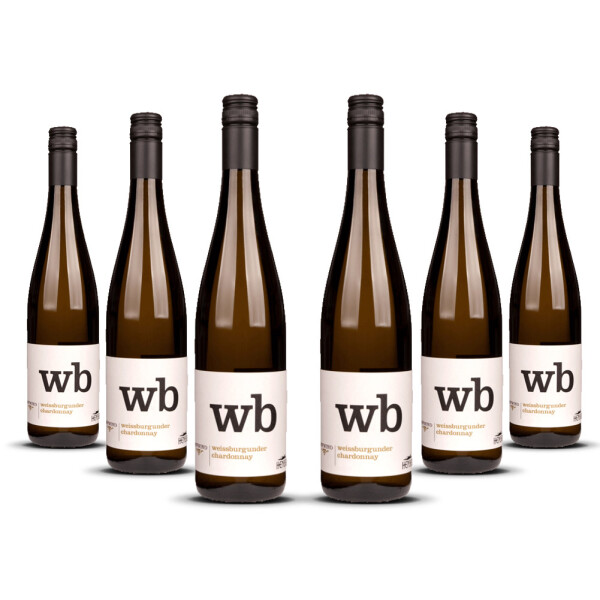 Hensel Weissburgunder / Chardonnay 2024er Pfalz (6 x 0,75l)