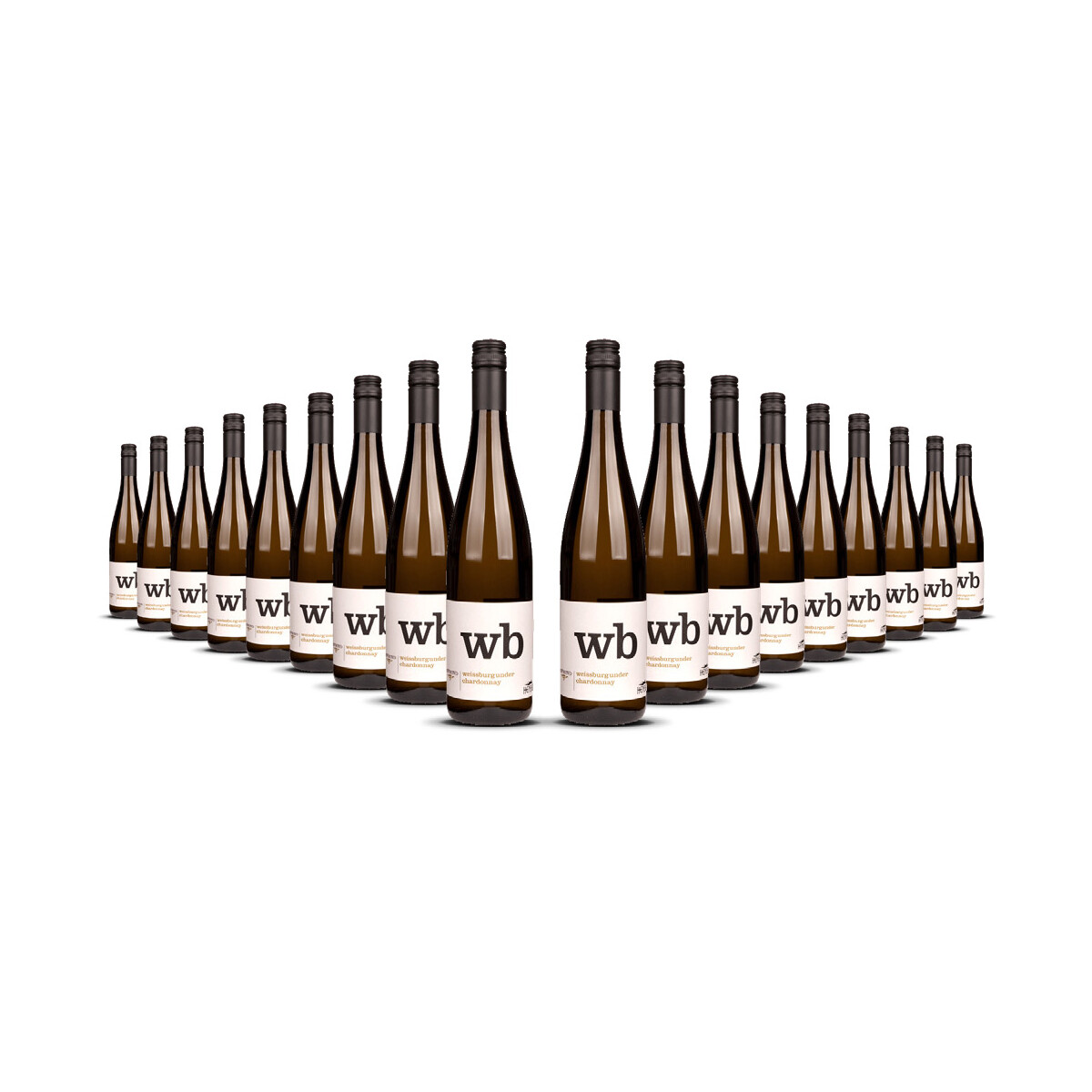 Hensel Weissburgunder / Chardonnay 2024er Pfalz (18 x 0,75l)