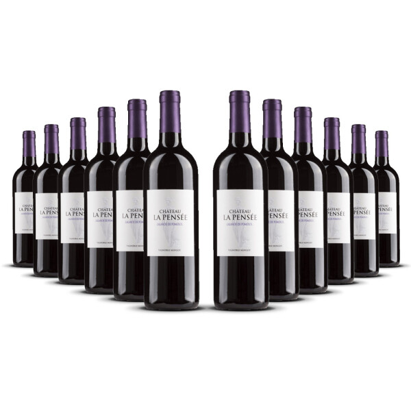 Château La Pensée Lalande Pomerol 2022er Bordeaux (12 x 0,75l)