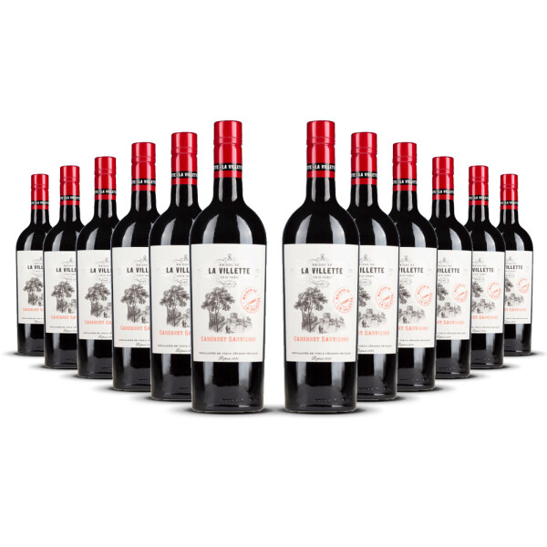 La Villette Cabernet Sauvignon VdF 2024er Süd-Frankreich (12 x 0,75l)