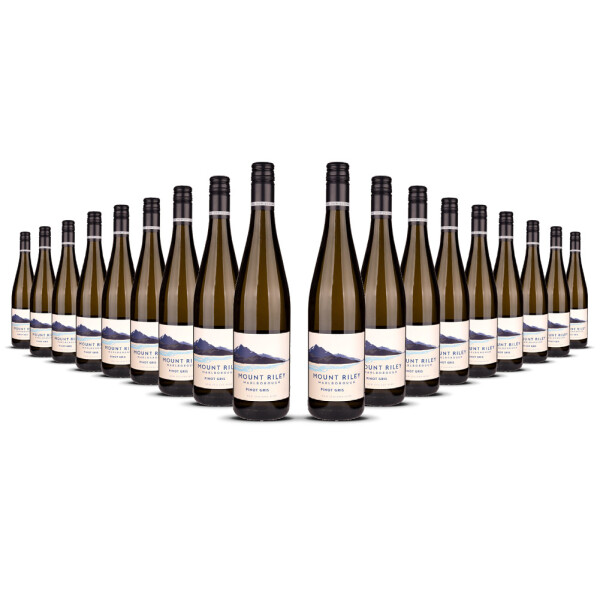 Mount Riley Pinot Gris 2025er Marlborough (18 x 0,75l)