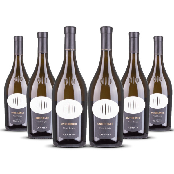 Tramin Pinot Grigio UNTEREBNER 2023er Trentino-Alto Adige (6 x 0,75l)