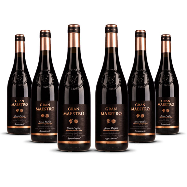 Cielo Gran Maestro Appassimento Rosso 2024er Apulien (6 x 0,75l)