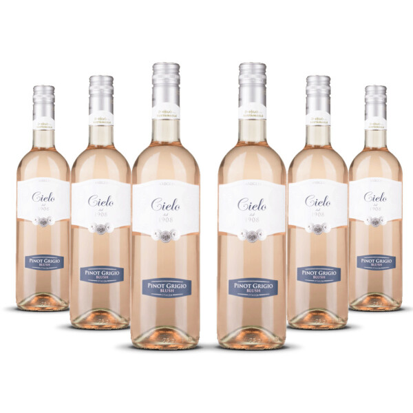 Cielo Pinot Grigio Rosé Blush 2025er Veneto (6 x 0,75l)