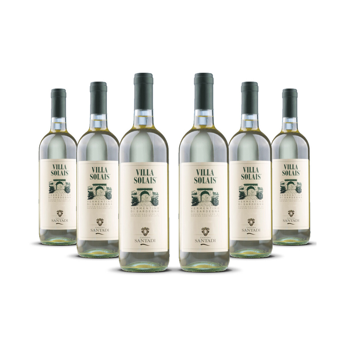 Santadi Villa Solais Vermentino 2025er Sardinien (6 x 0,75l)