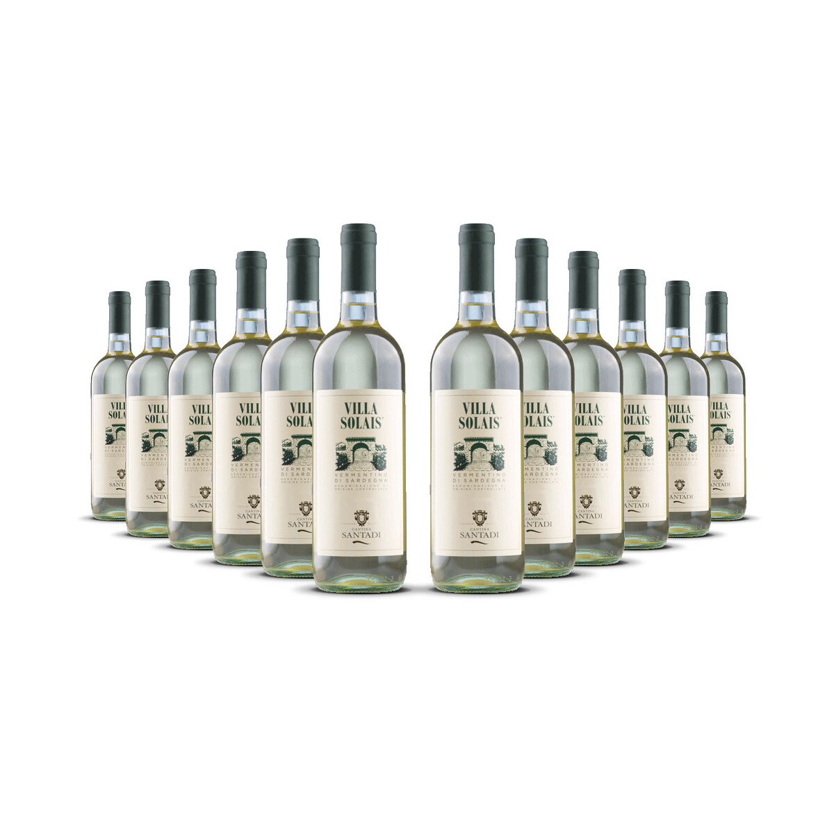 Santadi Villa Solais Vermentino 2025er Sardinien (12 x...