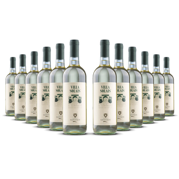Santadi Villa Solais Vermentino 2025er Sardinien (12 x 0,75l)