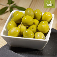 3er Set * OLIVAS Sevillanas - Milde Manzanilla Oliven aus Sevilla - das Original - 600g ATG