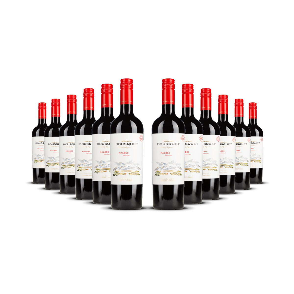 Domaine Bousquet Malbec (bio) 2025er Uco Valley (12 x 0,75l)