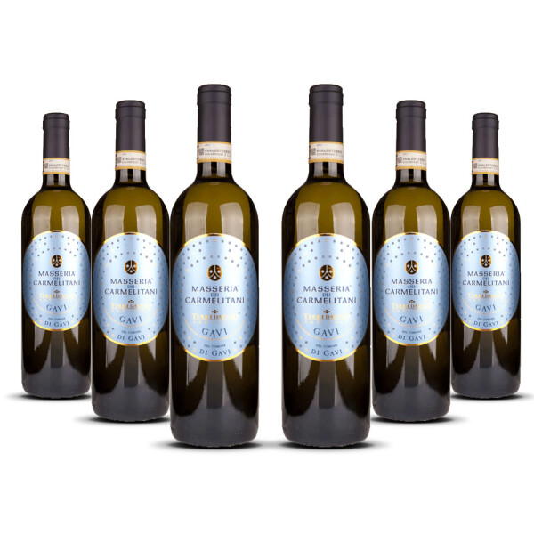 Vite Colte Gavi di Gavi Masseria dei Carmelitani 2025er Piemont (6 x 0,75l)