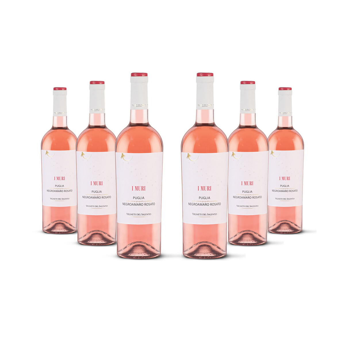 I Muri Puglia Negroamaro Rosato 2025er Apulien (6 x 0,75l)