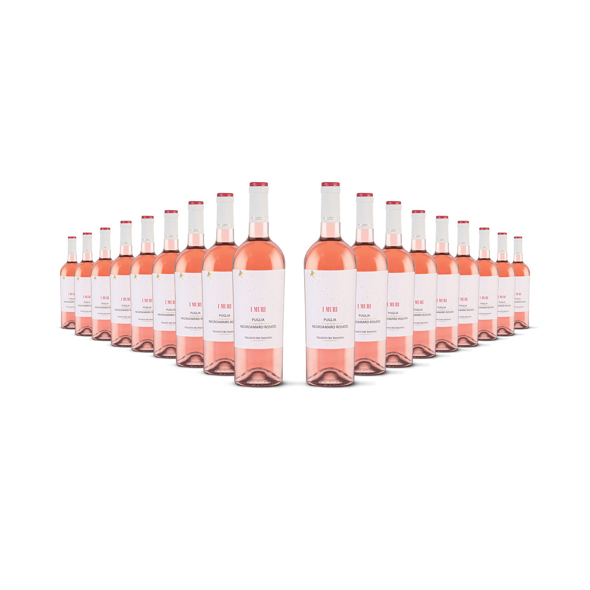 I Muri Puglia Negroamaro Rosato 2025er Apulien (18 x 0,75l)