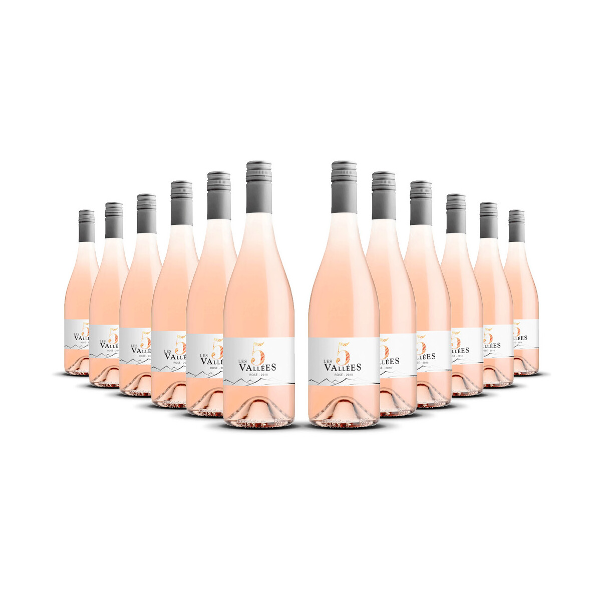 Les 5 Vallées Rosé VdF 2025er...