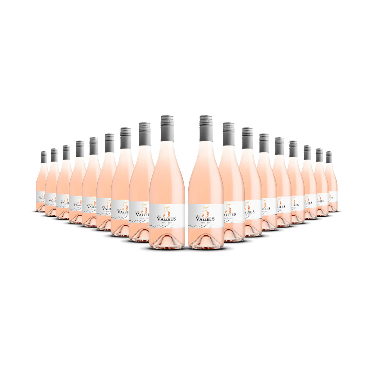 Les 5 Vallées Rosé VdF 2025er...