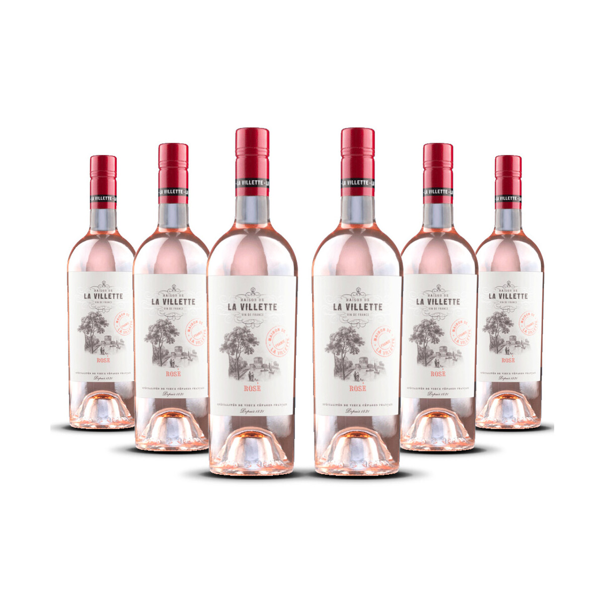 La Villette Rosé Grenache / Cinsault VdF 2025er...