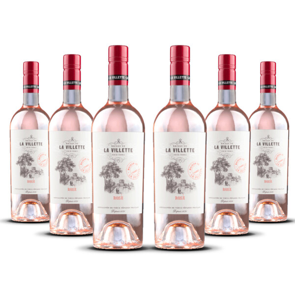 La Villette Rosé Grenache / Cinsault VdF 2025er Süd-Frankreich (6 x 0,75l)