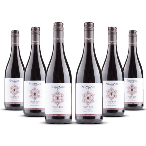 Stemmari Pinot Noir IGT 2024er Sizilien (6 x 0,75l)