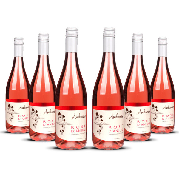 Ambroisie Rosé dAnjou 2025er Loire (6 x 0,75l)