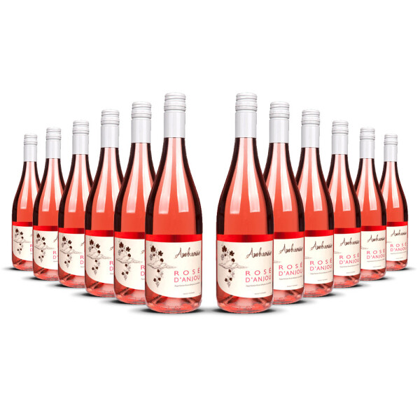 Ambroisie Rosé dAnjou 2025er Loire (12 x 0,75l)
