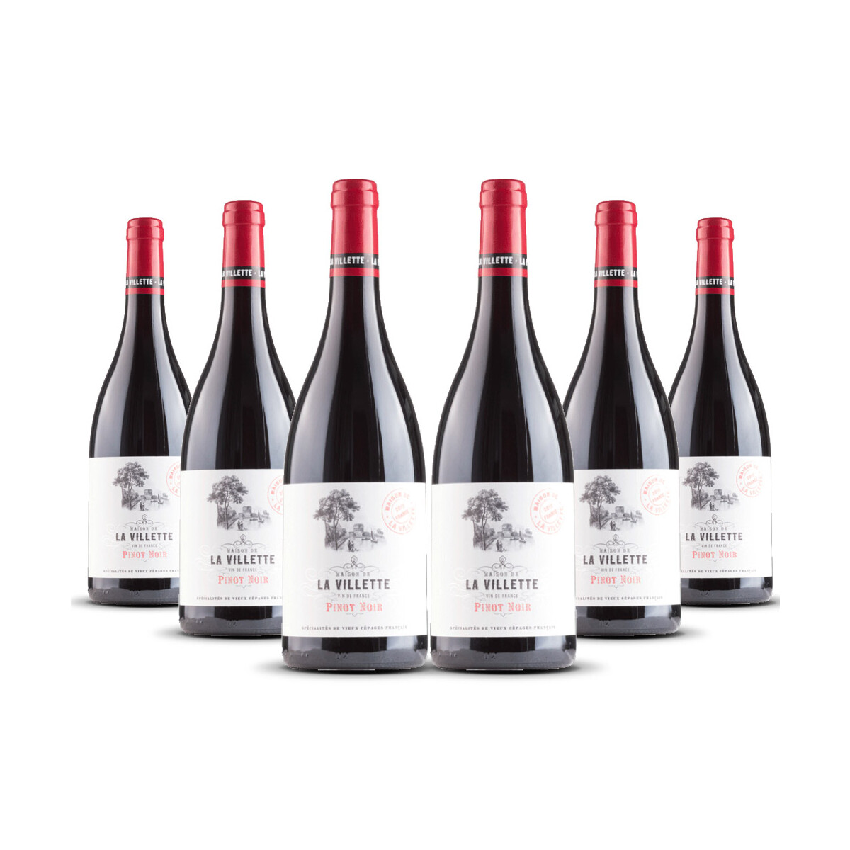 La Villette Pinot Noir VdF 2024er Süd-Frankreich (6...