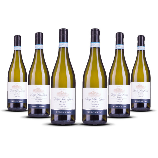 Biscardo San Lorenzo Soave Classico Vigne Vecchia 2025er Veneto (6 x 0,75l)