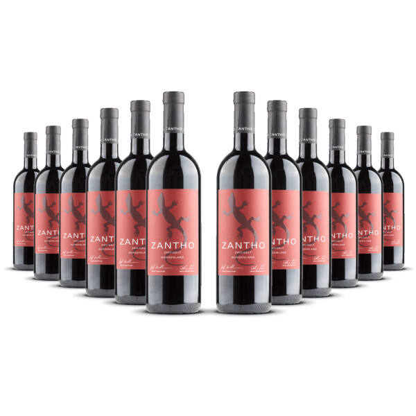Zantho Zweigelt Burgenland 2023er Burgenland (12 x 0,75l)