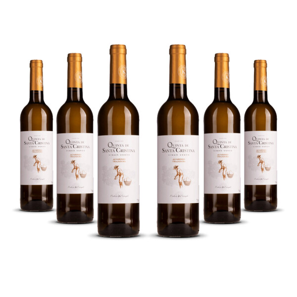 Quinta St Cristina Vinho Verde Alvarinho / Trajadura 2025er Vinho Verde (6 x 0,75l)