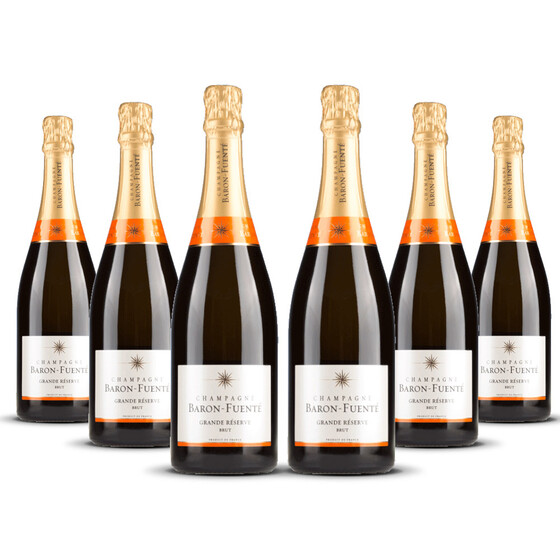 Champagne Baron Fuente Grande Reserve Brut Champagne (6 x 0,75l)