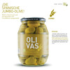 3er Set OLIVAS Gordal - spanische XXL-Riesenoliven - die Dicken im Jumbo-Format