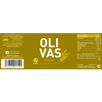 3er Set OLIVAS Gordal - spanische XXL-Riesenoliven - die Dicken im Jumbo-Format