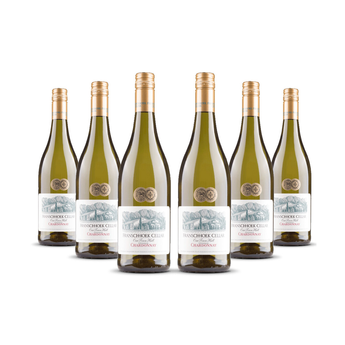 Franschhoek Cellars Chardonnay Our Town Hall 2018er...
