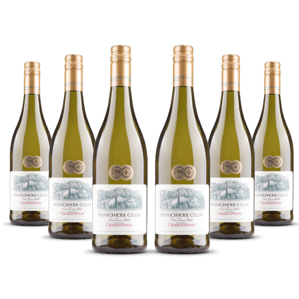 Franschhoek Cellars Chardonnay Our Town Hall 2018er Robertson (6 x 0,75l)