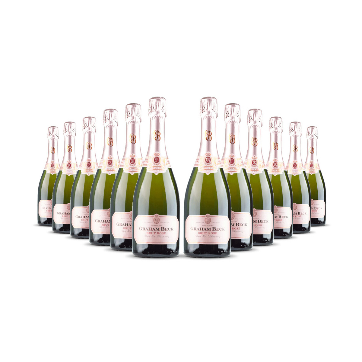 Graham Beck Brut Rosé Robertson (12 x 0,75l)